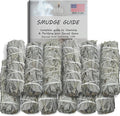 SOUL STICKS 6 Inch 12-Pack Organic California White Sage Smudge Sticks Bulk for Home Cleansing, Negative Energy Removal, Good Energy Meditation & Smudging Rituals | Pure Sage Bundles