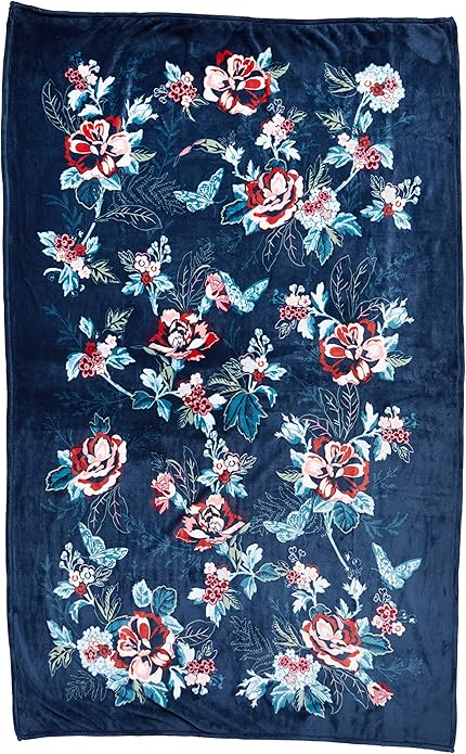 Vera Bradley Women's Disney Fleece Plush Throw Blanket