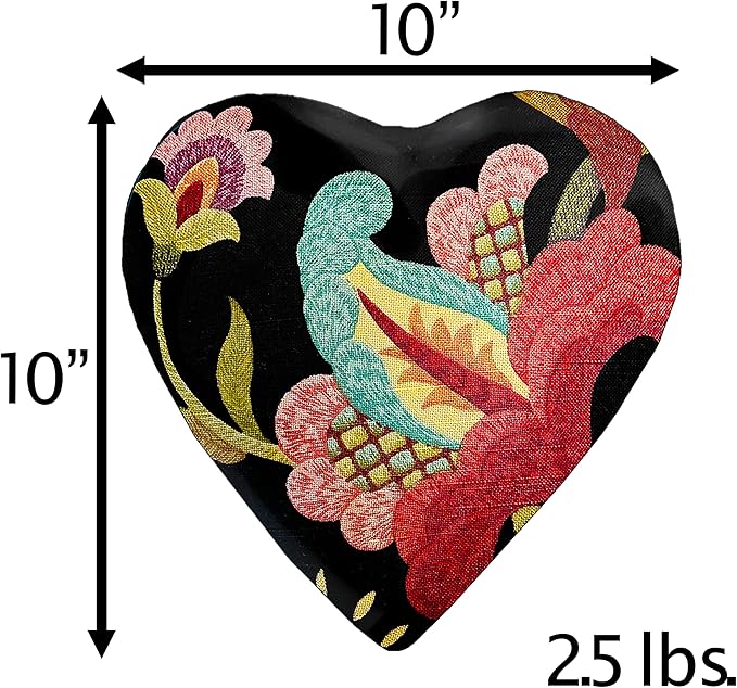 Heat Pack - Handmade Microwavable Heating Pads - Unique Microwave Heating Pad for Rapid Pain Relief & Comfort - Suitable for The Neck, Stomach Cramps & More - Heat Wrap or Hot Compress Neck