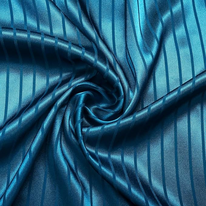 Lonxu Silk Satin Womens Pajama Sets Button Down Sleepwear Loungewear XS~3XL