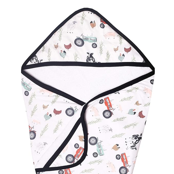 Copper Pearl Hooded Bath Towels Premium Knit/Terry Cloth Baby Towels with Hood, Pockets, and Cool Designs - Great to Gift and Make Bath Time Fun - Baby Bath Towel, Jo