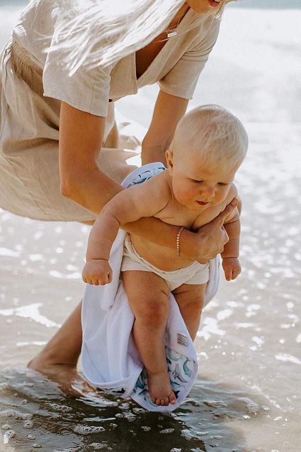 Copper Pearl Hooded Bath Towels Premium Knit/Terry Cloth Baby Towels with Hood, Pockets, and Cool Designs - Great to Gift and Make Bath Time Fun - Baby Bath Towel, Kai