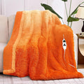 Heated Electric Blanket Throw–Faux Fur with Soft Thick Sherpa,Warm Winter Birthday Gifts for Women Grandma，10 Heat Settings,5 Time Settings with Fast Heating, 50x60, Cocoa Brown