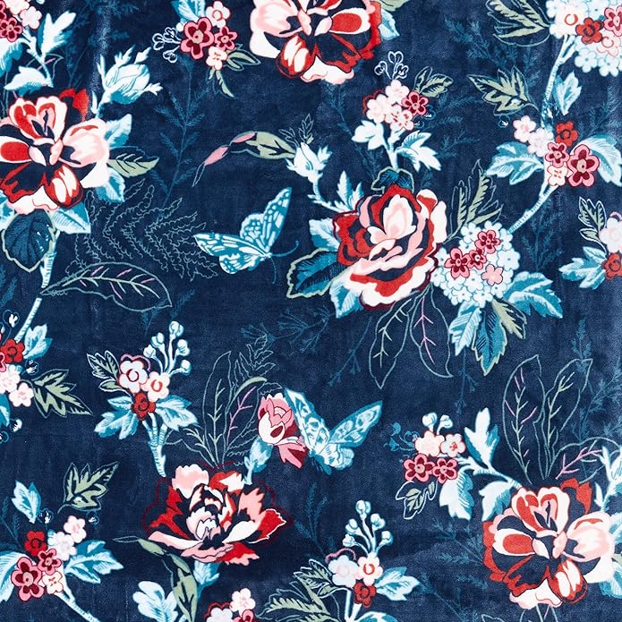 Vera Bradley Women's Disney Fleece Plush Throw Blanket