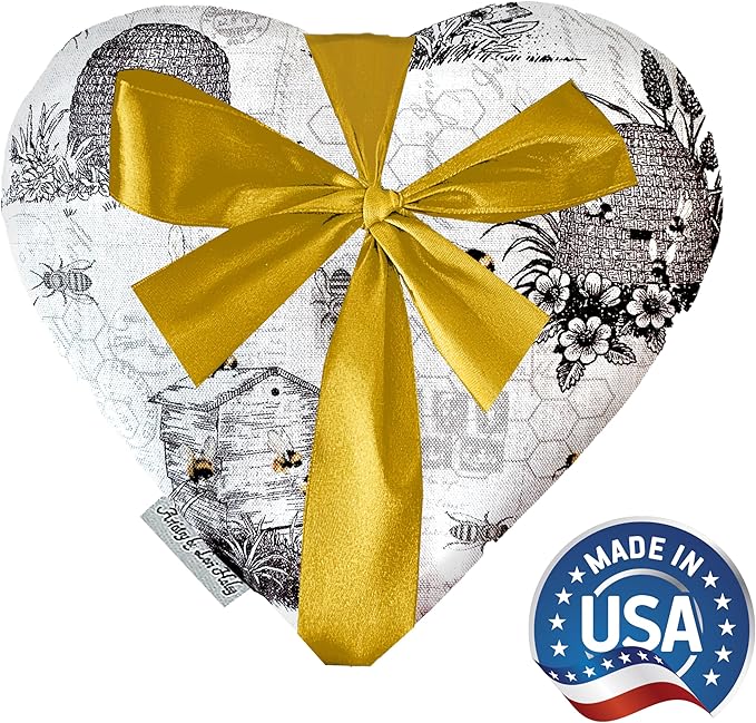 Heat Pack - Handmade Microwavable Heating Pads - Unique Microwave Heating Pad for Rapid Pain Relief & Comfort - Suitable for The Neck, Stomach Cramps & More - Heat Wrap or Hot Compress Neck