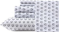 Wrangler - Full Bed Sheets, Ultra-Soft & Lightweight Bedding with Matching Pillowcases, Lightweight Bed Set for All Season Comfort, Oeko-Tex Certified (Horseshoe Dots Navy)