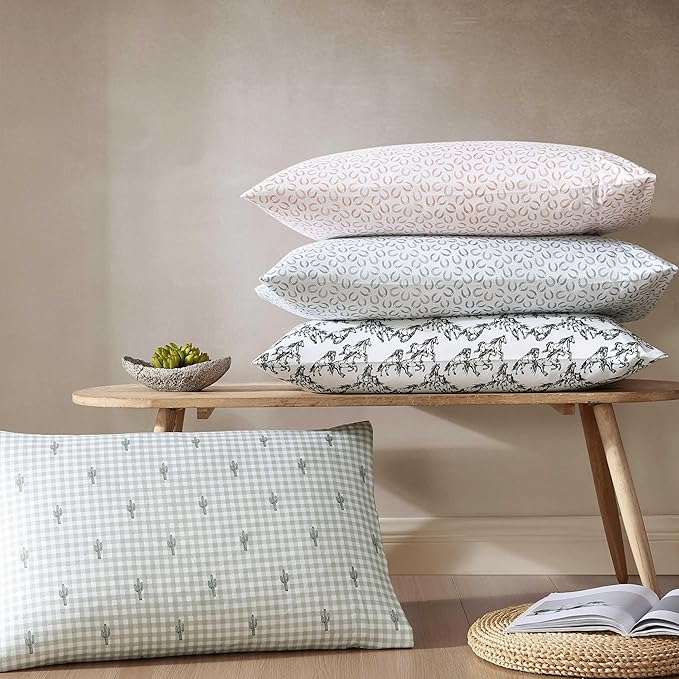 Wrangler - Twin Sheet Set, Super Soft & Cozy Bedding with Matching Sham(s), Casual Luxurious Bedding Set, Yellowstone Inspired, Oeko-Tex Certified (Horseshoe Blue, Twin)