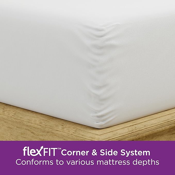 AllerEase Ultimate Allergy Protection and Comfort Zippered Mattress Protector, Twin