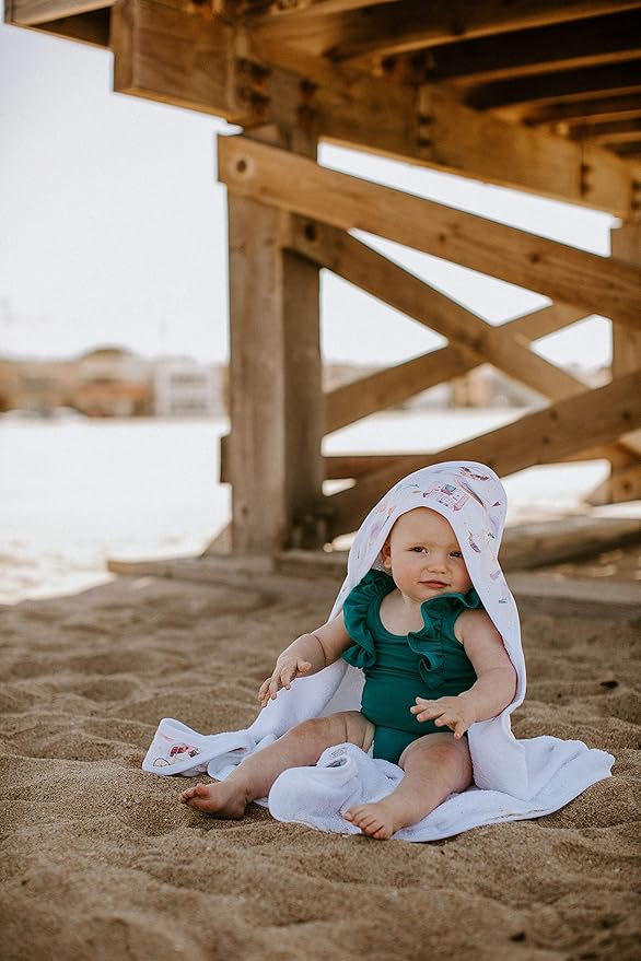 Copper Pearl Hooded Bath Towels Premium Knit/Terry Cloth Baby Towels with Hood, Pockets, and Cool Designs - Great to Gift and Make Bath Time Fun - Baby Bath Towel, Enchanted