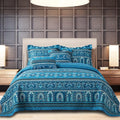 BEDIFANY Cotton California King Size Quilt Sets, Lightweight Overiszed King Bedspread Soft Quilted Reversible Boho Coverlets Set for Bed Decorations for All Seasons, 3 Pieces