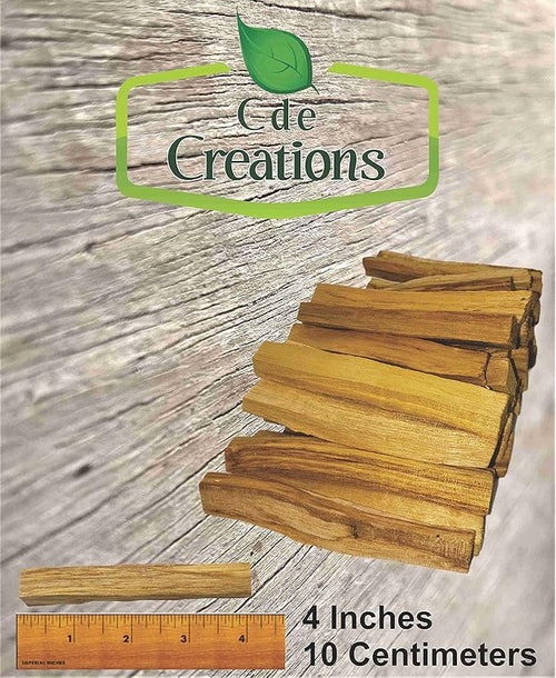 60 Palo Santo Smudging Bulk Lot Sticks, High Resin Palo Santo, Holy Wood. Premium Certified Authentic, Wild Harvested Incense Stick for Purifying, Cleansing, Healing (60 Sticks)