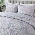 HoneiLife Quilt Sets King Size - Microfiber Bedspreads 3-Piece, Lightweight Coverlets King Quilt Bedding Sets All Season Quilts