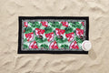 Juicy Couture 100% Cotton Extra Large Beach Towels Oversized Clearance, Pool Towels, Bath Towels - Lightweight & Quick Dry - 36" x 68" (1 Pack) - Pink Flamingo Stripe Pattern Adults Towel