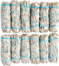 White Sage Smudge Sticks 4" Inch ~ 12 Smudging Wands | Smudge Kit White Sage Incense Sticks for Home Cleansing