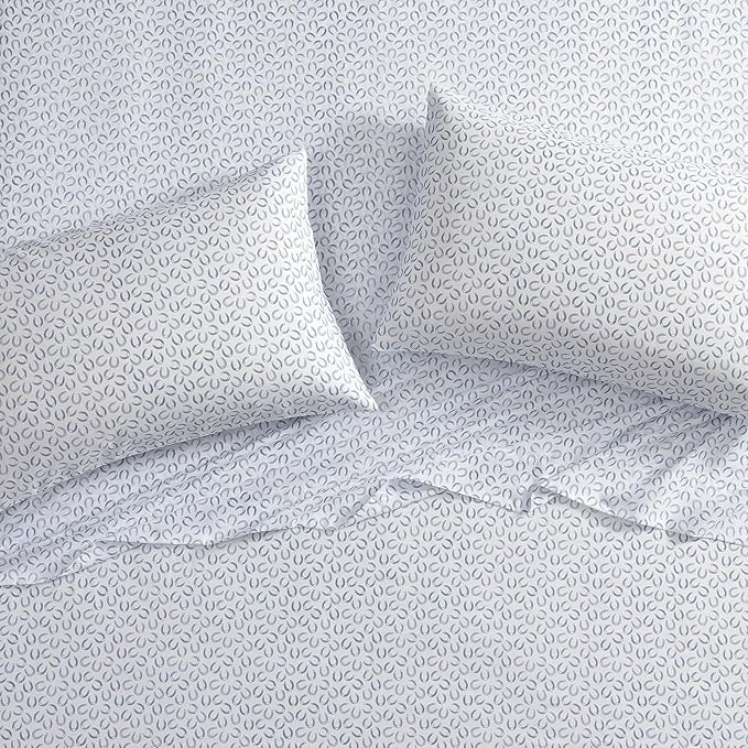 Wrangler - King Sheet Set, Super Soft & Cozy Bedding with Matching Sham(s), Casual Luxurious Bedding Set, Yellowstone Inspired, Oeko-Tex Certified (Horseshoe Blue, King)
